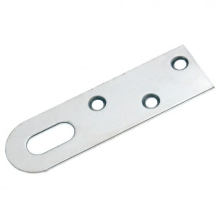 AMIG 22160  
 Colgador 1  
 100 x 22 mm  
 Acero  
 Niquelado