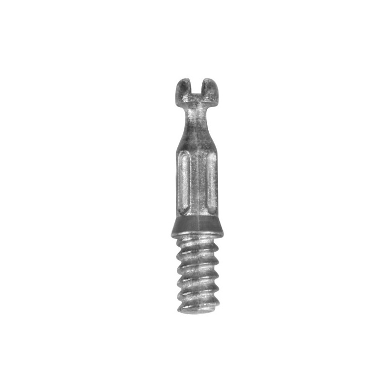 AMIG 22184  
 Enganche excéntrica 50  
 Ø6 x 20 x 9,5 mm  
 Zamak  
 Zincado