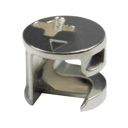 AMIG 22192  
 Excéntrica 30  
 Ø12 x 10 x 5,5 mm  
 Zamak  
 Niquelado