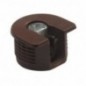 AMIG 22195  
 Soporte oculto fijación estantes 40  
 M6 - Ø20 x 12,5 mm  
 Plástico  
 Marrón