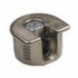 AMIG 22197  
 Soporte oculto fijación estantes 40  
 M6 - Ø20 x 12,5 mm  
 Zamak  
 Niquelado