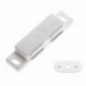 AMIG 22221 20  
 76 x 18 mm  
 Plástico  
 Blanco