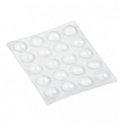 AMIG 22231  
 Gota protectora 610  
 Ø8 x 2,5 mm  
 Silicona  
 Transparente