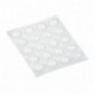 AMIG 22231  
 Gota protectora 610  
 Ø8 x 2,5 mm  
 Silicona  
 Transparente