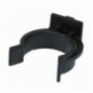 AMIG 22234  
 Pinza zócalo aluminio 10  
 Ø27 mm  
 Plástico  
 Negro
