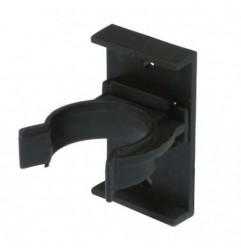 AMIG 22235  
 Pinza zócalo madera 11  
 Ø27 mm  
 Plástico  
 Negro