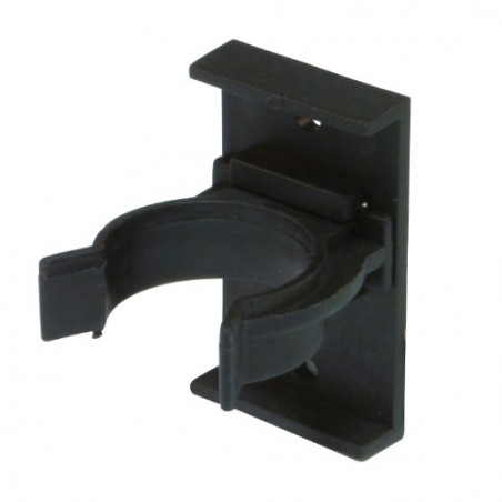 AMIG 22235  
 Pinza zócalo madera 11  
 Ø27 mm  
 Plástico  
 Negro