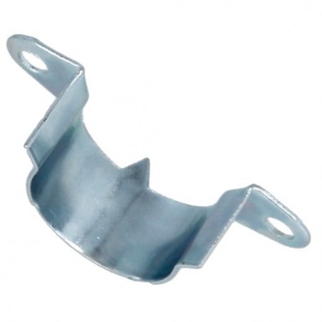 AMIG 22264  
 Soporte tubo armario 1  
 Ø20 mm  
 Acero  
 Zincado