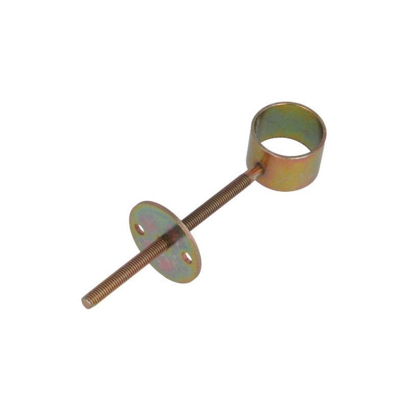 AMIG 22265  
 Soporte tubo armario 2  
 Ø16 mm  
 Acero  
 Bicromatado