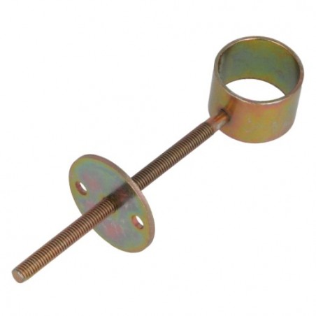 AMIG 22265  
 Soporte tubo armario 2  
 Ø16 mm  
 Acero  
 Bicromatado