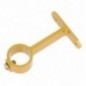 AMIG 22270  
 Soporte tubo armario 3  
 Ø16 mm  
 Aluminio  
 Oro