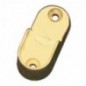 AMIG 22283  
 Soporte tubo armario 7  
 30 x 15 x 45 mm  
 Zamak  
 Oro