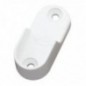 AMIG 22284  
 Soporte tubo armario 7  
 30 x 15 x 45 mm  
 Zamak  
 Plata
