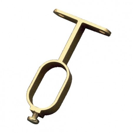 AMIG 22287  
 Soporte tubo armario 8  
 30 x 15 x 66 mm  
 Aluminio  
 Oro