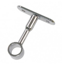 AMIG 22290  
 Soporte tubo armario 11  
 Ø16 x 62 mm  
 Zamak  
 Cromado brillo