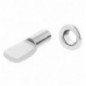 AMIG 22312  
 Soporte acero para baldas 162  
 Ø5 x 20 x 8 mm  
 Acero  
 Niquelado