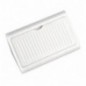 AMIG 22341  
 Tornillo ensamble 3  
 43 x 21 mm  
 Plástico  
 Blanco