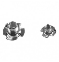 AMIG 22345  
 Tuerca 130  
 M6 x 8 x Ø15 mm  
 Acero  
 Zincado