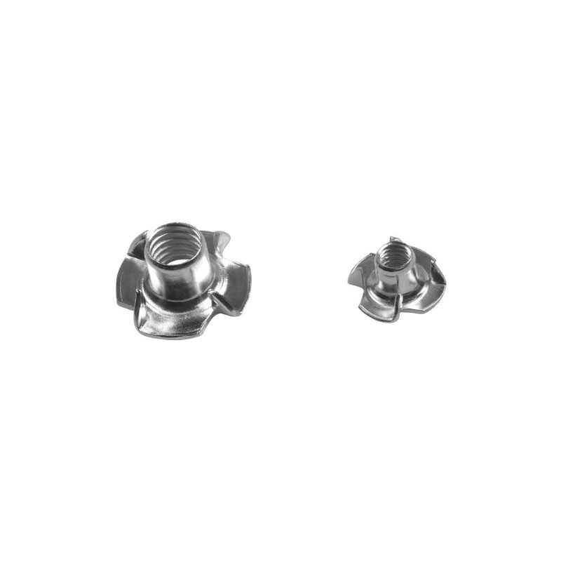 AMIG 22345  
 Tuerca 130  
 M6 x 8 x Ø15 mm  
 Acero  
 Zincado