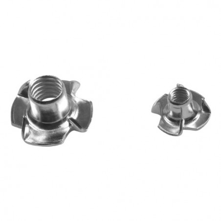 AMIG 22345  
 Tuerca 130  
 M6 x 8 x Ø15 mm  
 Acero  
 Zincado