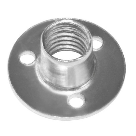 AMIG 22347  
 Tuerca 135  
 M10 x 12 x Ø25 mm  
 Acero  
 Zincado