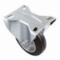 AMIG 22380  
 Rueda con pletina fija 2526  
 Ø100 mm  
 Goma  
 Negro