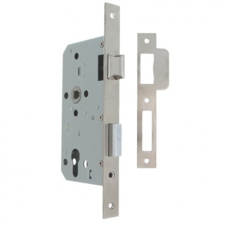 AMIG 22416  
 Cerradura 328  
 55/72 mm  
 Acero inoxidable 18/8  
 Mate