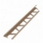 AMIG 22422  
 Perfil remate PVC 253  
 8 mm  
 PVC  
 Gris