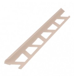 AMIG 22424  
 Perfil remate PVC 253  
 10 mm  
 PVC  
 Blanco