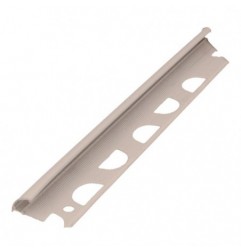 AMIG 22426  
 Perfil remate aluminio 254  
 8 mm  
 Aluminio  
 Blanco