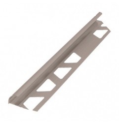 AMIG 22428  
 Perfil remate aluminio 254  
 8 mm  
 Aluminio  
 Plata brillo