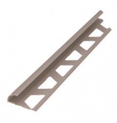 AMIG 22430  
 Perfil remate aluminio 254  
 10 mm  
 Aluminio  
 Plata satinado