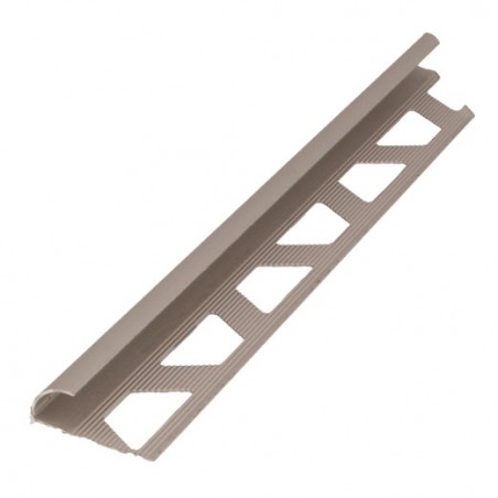 AMIG 22430  
 Perfil remate aluminio 254  
 10 mm  
 Aluminio  
 Plata satinado