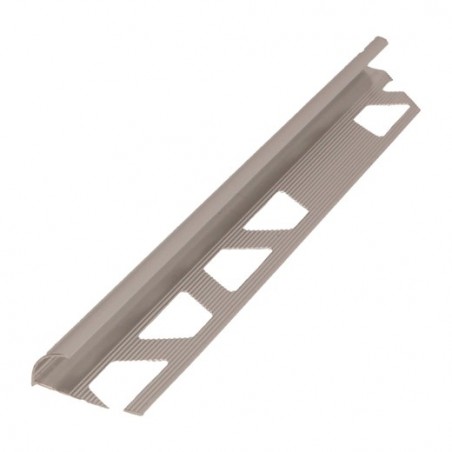 AMIG 22431  
 Perfil remate aluminio 254  
 10 mm  
 Aluminio  
 Plata brillo