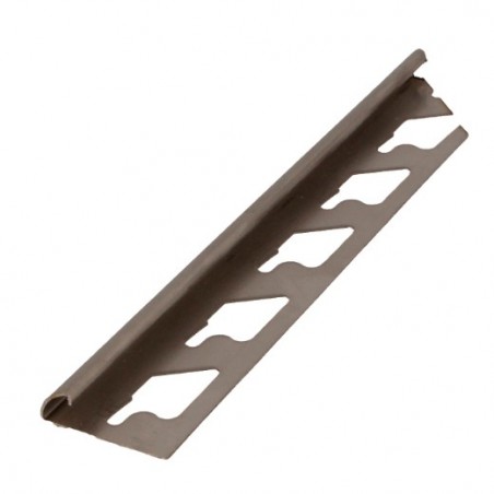 AMIG 22434  
 Perfil remate acero inox 18/8 257  
 10 mm  
 Acero inoxidable 18/8  
 Satinado