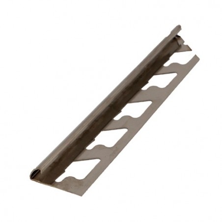 AMIG 22435  
 Perfil remate acero inox 18/8 257  
 10 mm  
 Acero inoxidable 18/8  
 Brillo