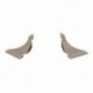 AMIG 22488  
 Terminal escocia 081B  
 20 x 20 mm  
 PVC  
 Gris