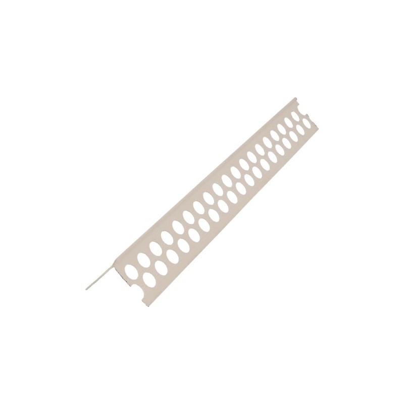 AMIG 22492  
 Perfil guardacantos PVC 045L  
 26 x 26 mm  
 PVC  
 Blanco