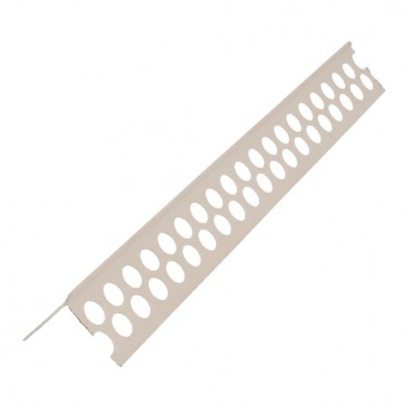 AMIG 22492  
 Perfil guardacantos PVC 045L  
 26 x 26 mm  
 PVC  
 Blanco