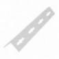 AMIG 22495  
 Ángulo ranurado acero 2040  
 25 x 25 mm  
 Acero  
 Blanco