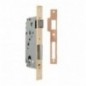 AMIG 22505  
 Cerradura 4570  
 45/85 mm  
 Acero  
 Latonado barnizado