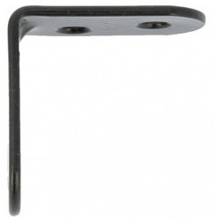 AMIG 22507  
 Ángulo 3  
 30 x 16 x 1,5 mm  
 Acero  
 Negro