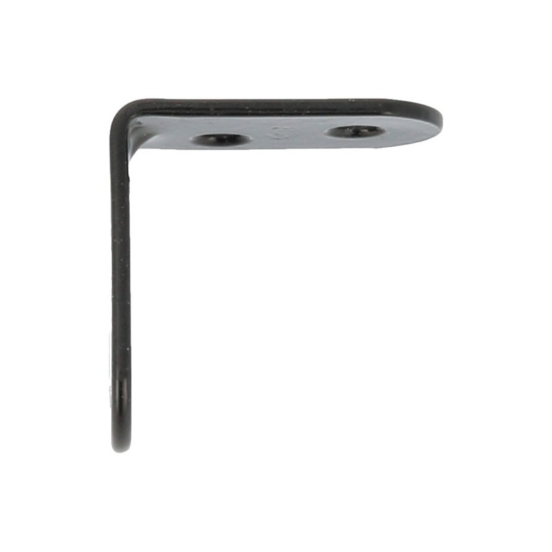 AMIG 22507  
 Ángulo 3  
 30 x 16 x 1,5 mm  
 Acero  
 Negro