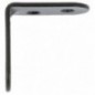 AMIG 22507  
 Ángulo 3  
 30 x 16 x 1,5 mm  
 Acero  
 Negro