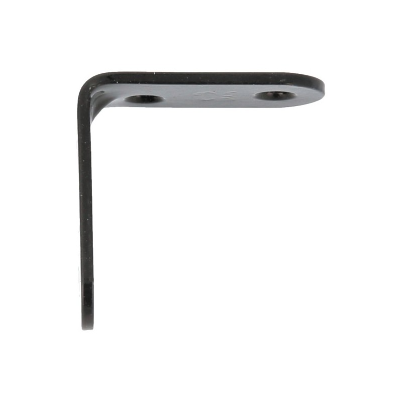AMIG 22508  
 Ángulo 3  
 40 x 19 x 2 mm  
 Acero  
 Negro