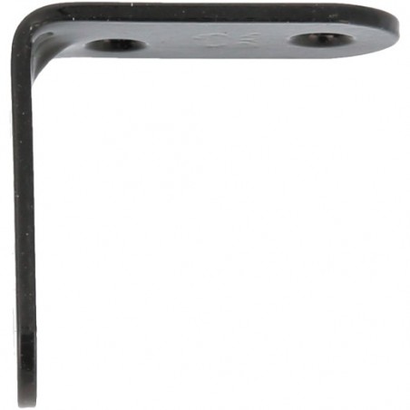 AMIG 22508  
 Ángulo 3  
 40 x 19 x 2 mm  
 Acero  
 Negro