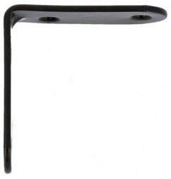 AMIG 22509  
 Ángulo 3  
 50 x 19 x 2 mm  
 Acero  
 Negro
