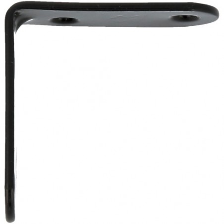 AMIG 22509  
 Ángulo 3  
 50 x 19 x 2 mm  
 Acero  
 Negro