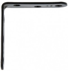 AMIG 22510  
 Ángulo 3  
 60 x 19 x 2 mm  
 Acero  
 Negro