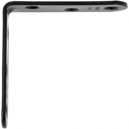 AMIG 22510  
 Ángulo 3  
 60 x 19 x 2 mm  
 Acero  
 Negro